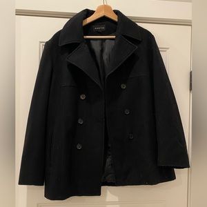 Braetan Black Pea Coat XL